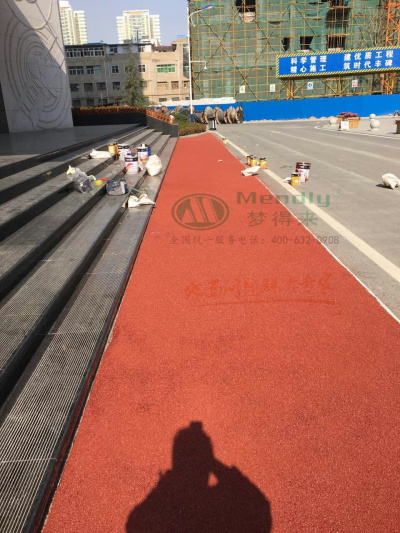 航天五一〇所 朗县彩色路面